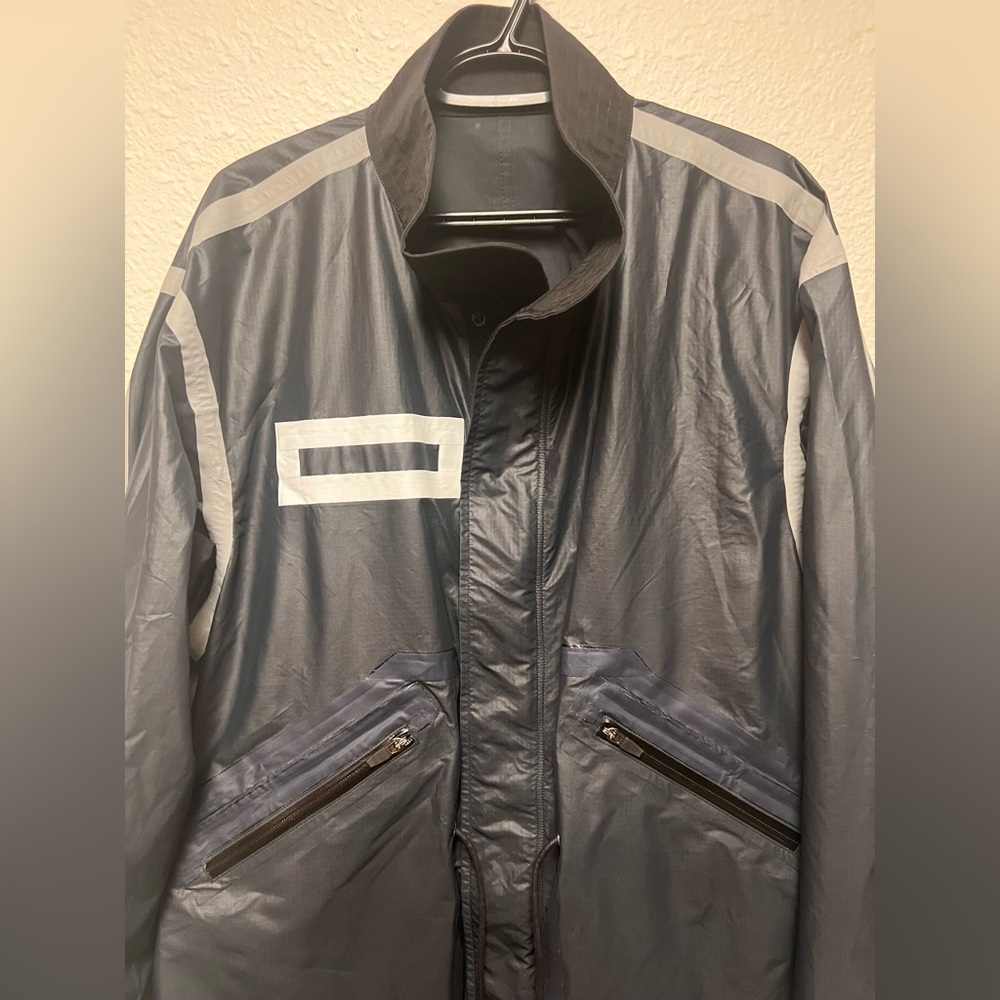 Sacai X Clot Inside Out Seam Bonded Coat Size 4 (Medium) Retail $1495 NWT - Picture 2 of 7